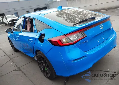 2025 Honda Civic Sedan Sport z USA, uszkodzony, nr VIN 19XFL2H85SE007253